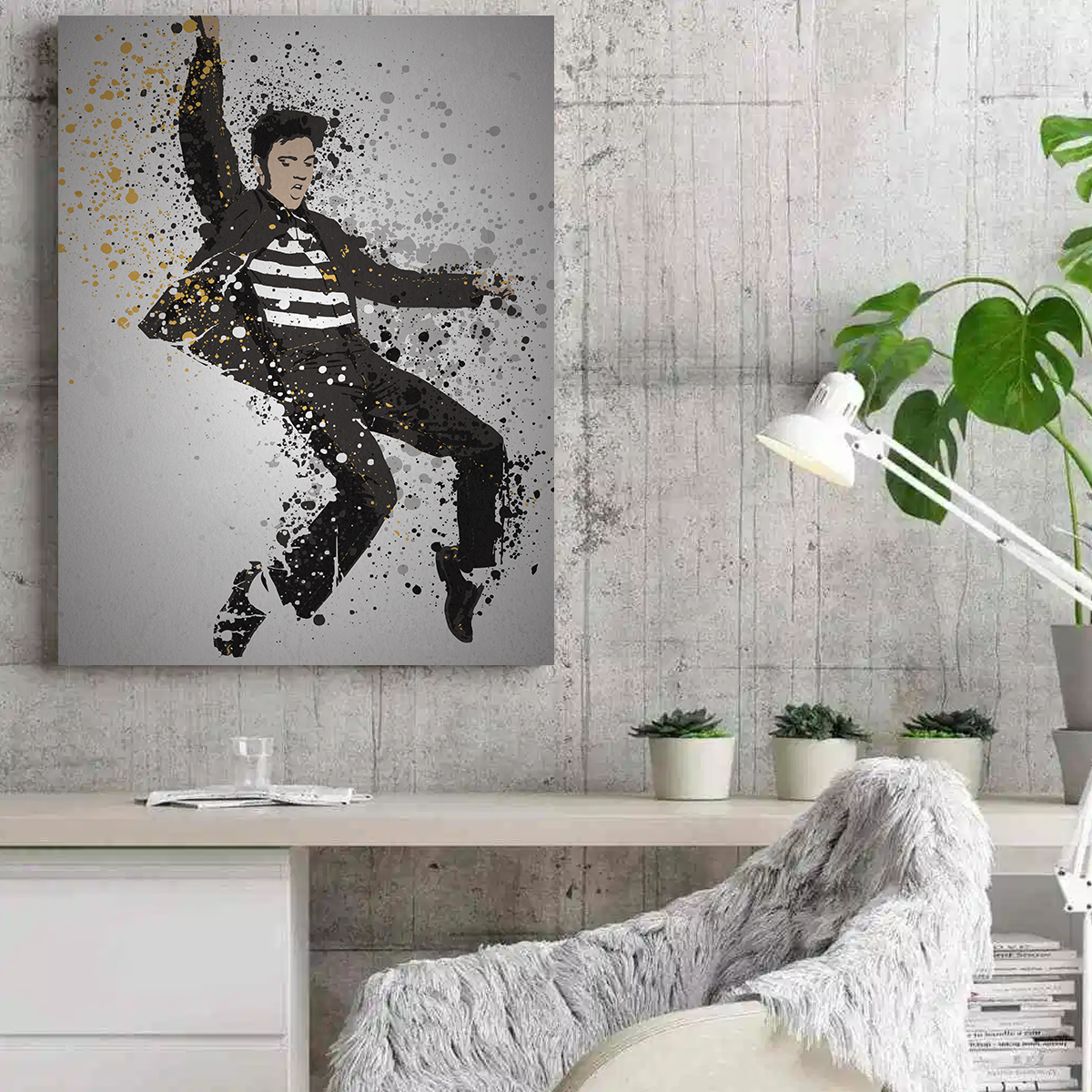 The King Wall Art