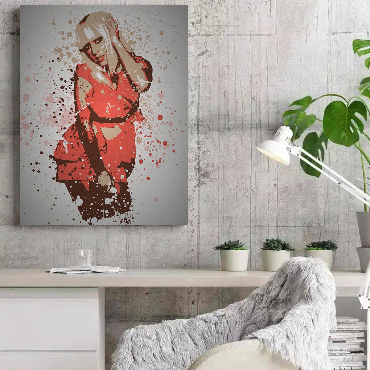 Poker Face Wall Art