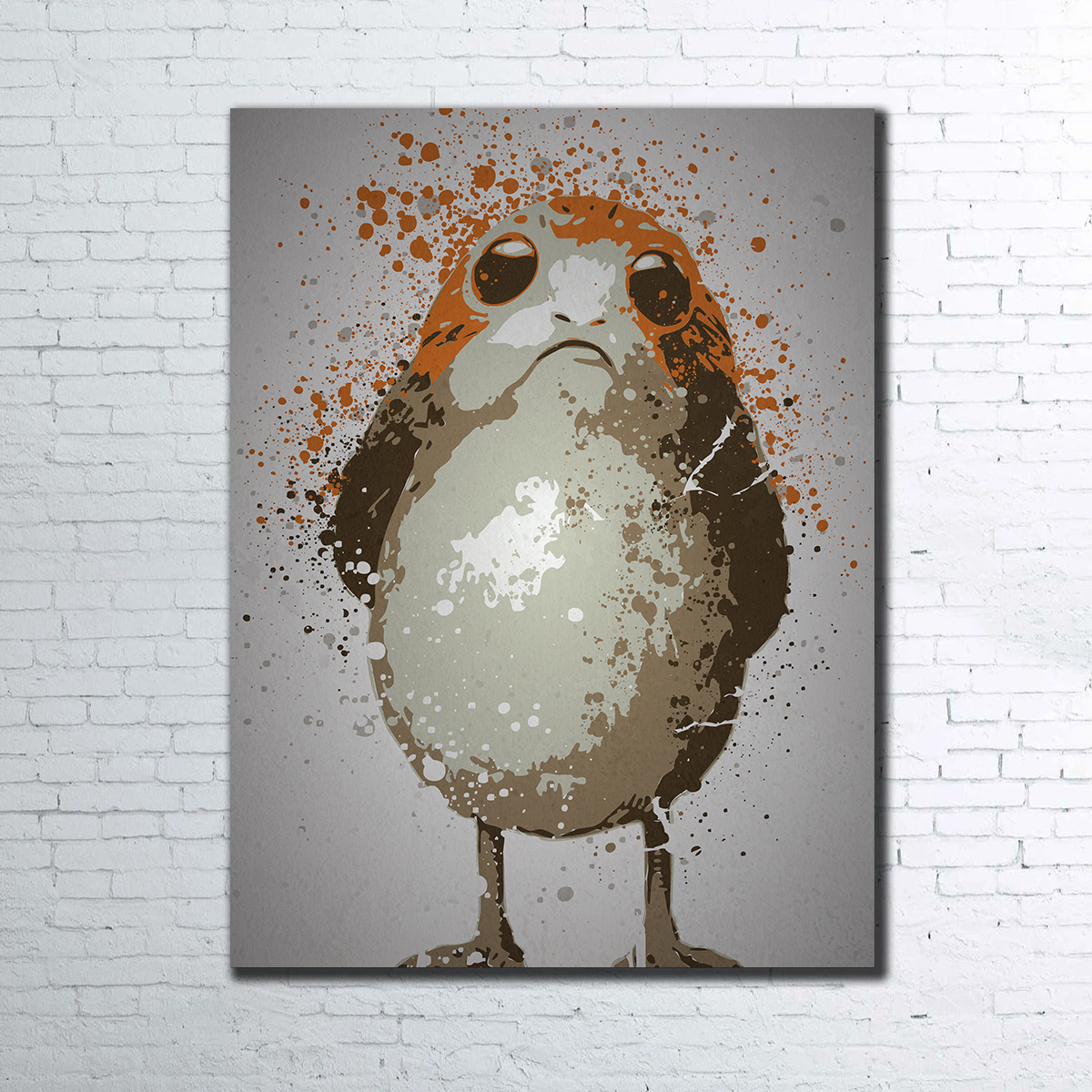 Space Penguin Wall Art