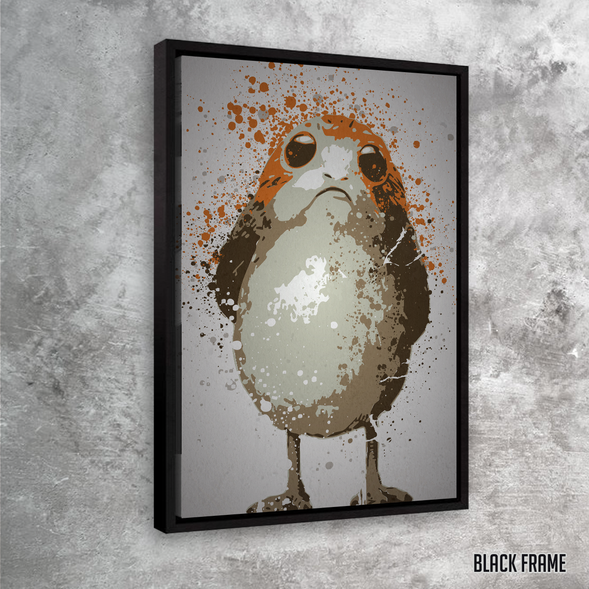 Space Penguin Wall Art
