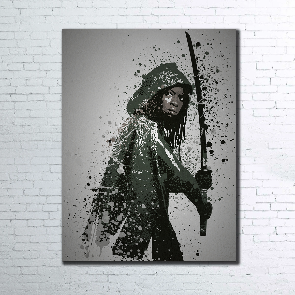 Michonne Wall Art
