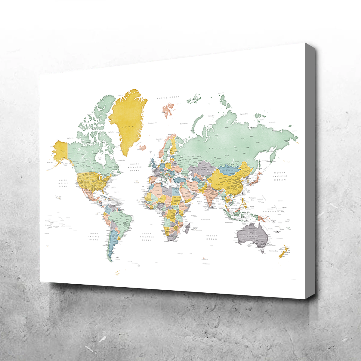 World Map 18