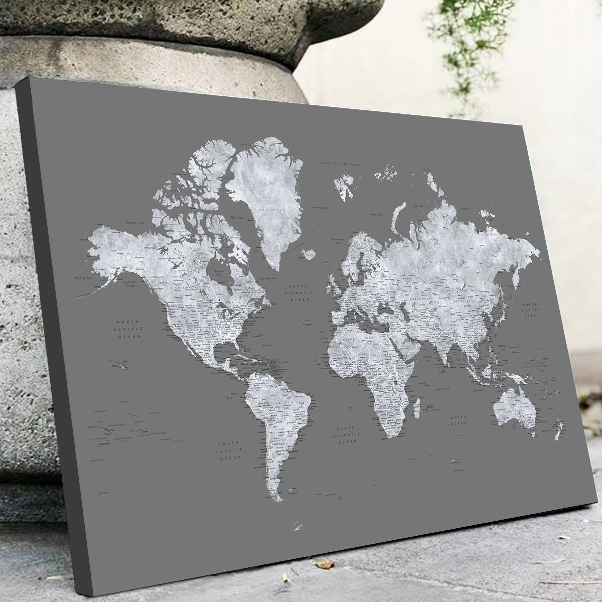 World Map 26 Wall Art