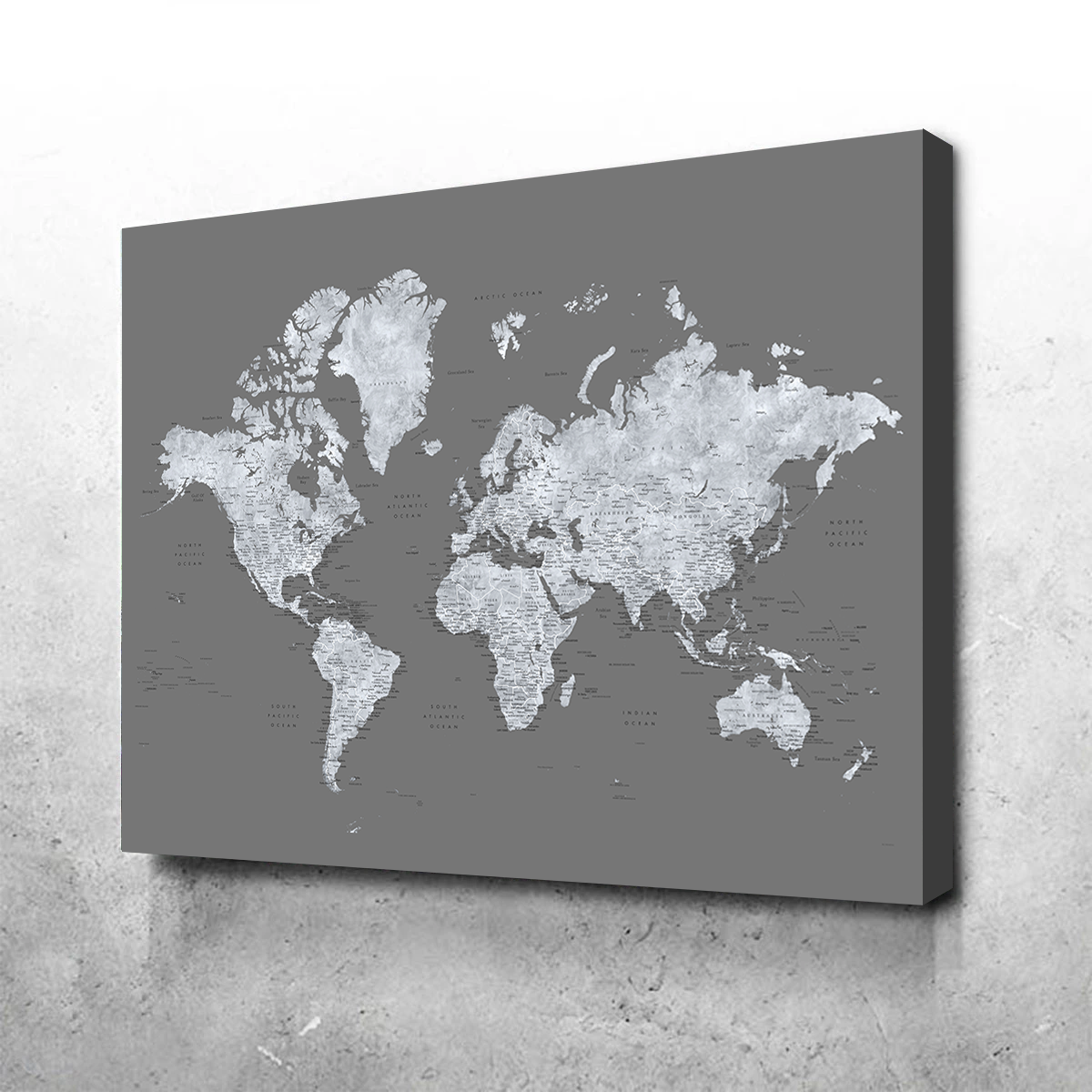 World Map 26 Wall Art