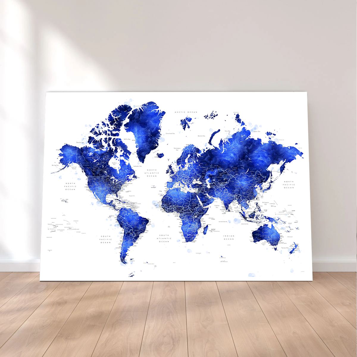 World Map 31 Wall Art