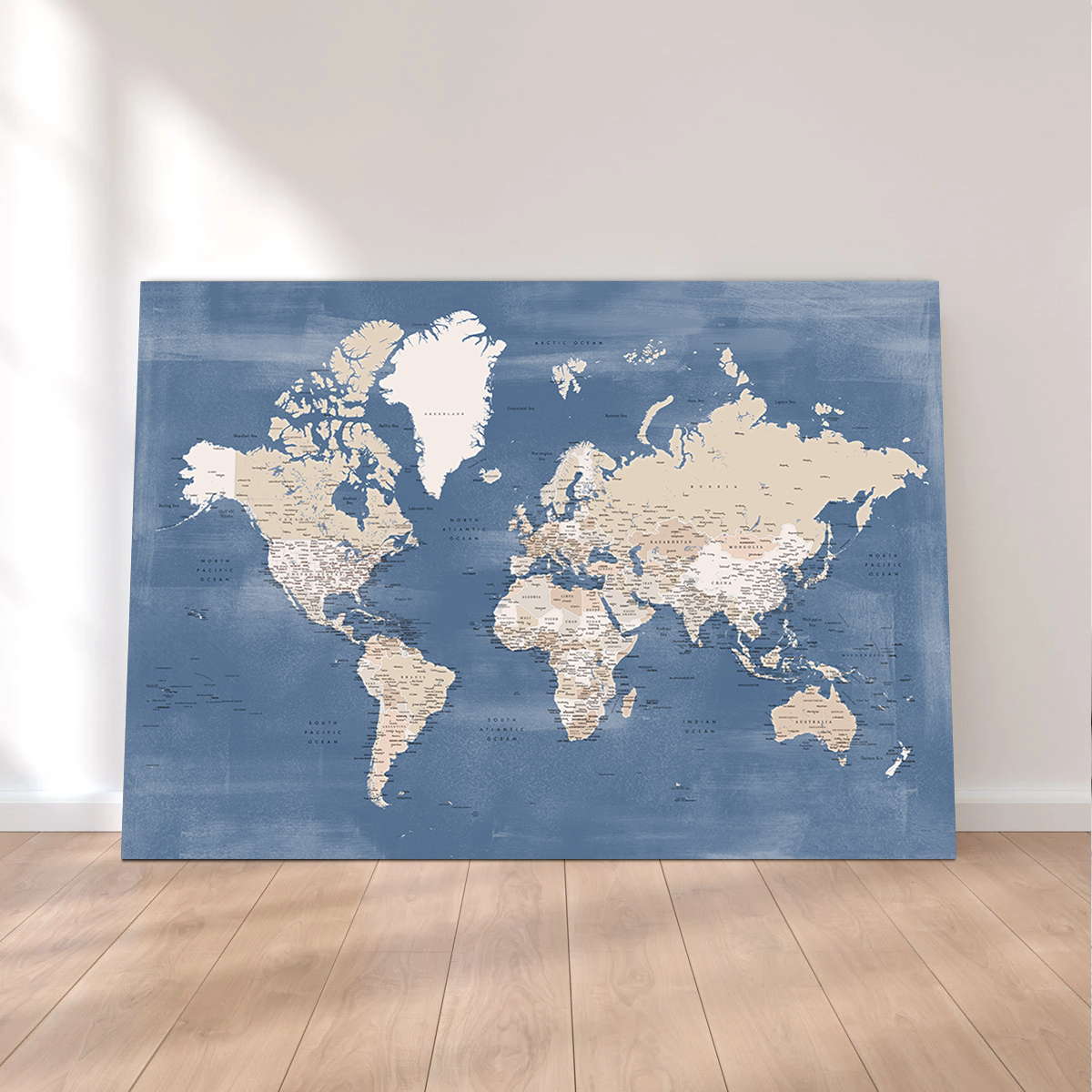 World Map 40 Wall Art