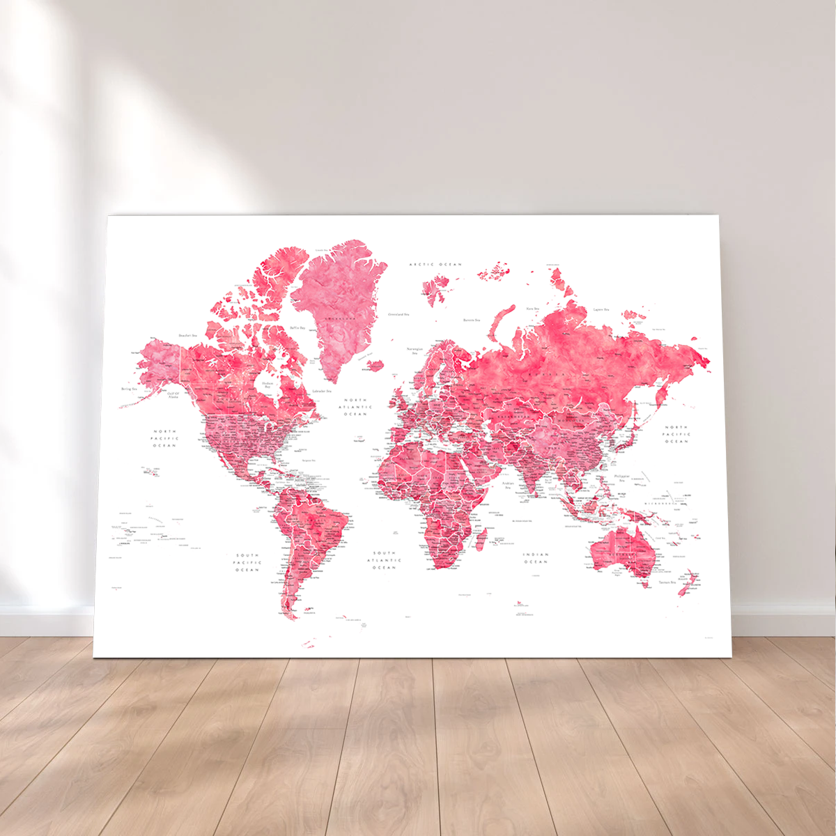 World Map 41 Wall Art