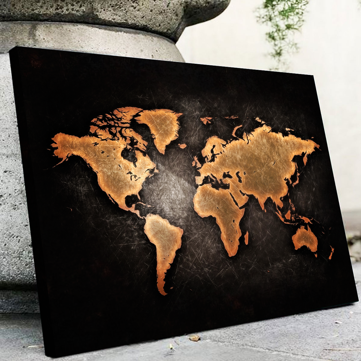 World Map Wall Art