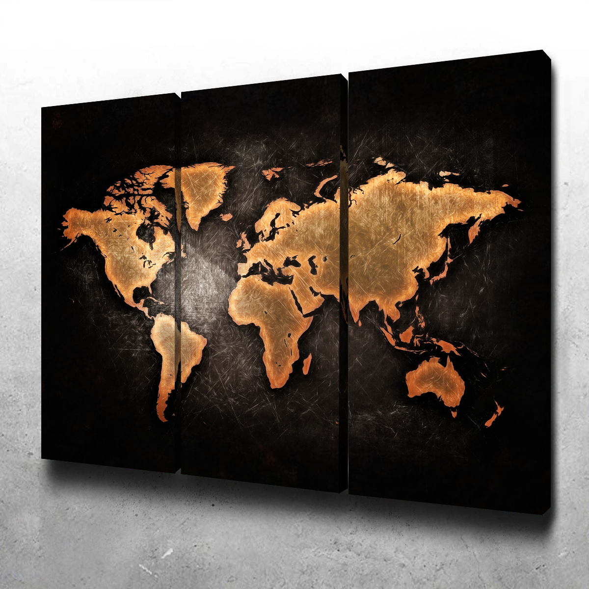 World Map Wall Art