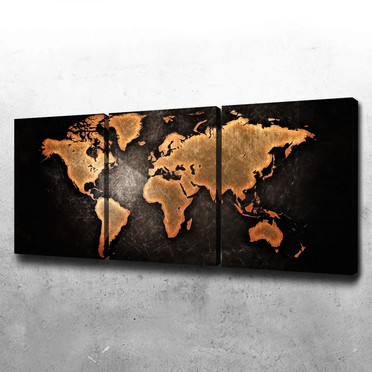World Map Wall Art