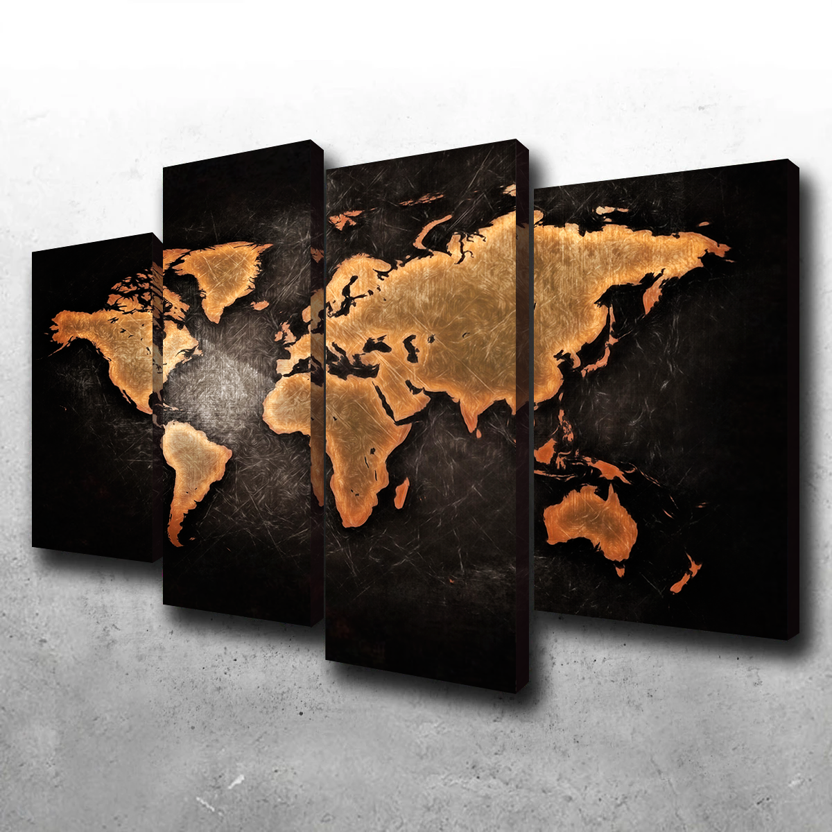 World Map Wall Art