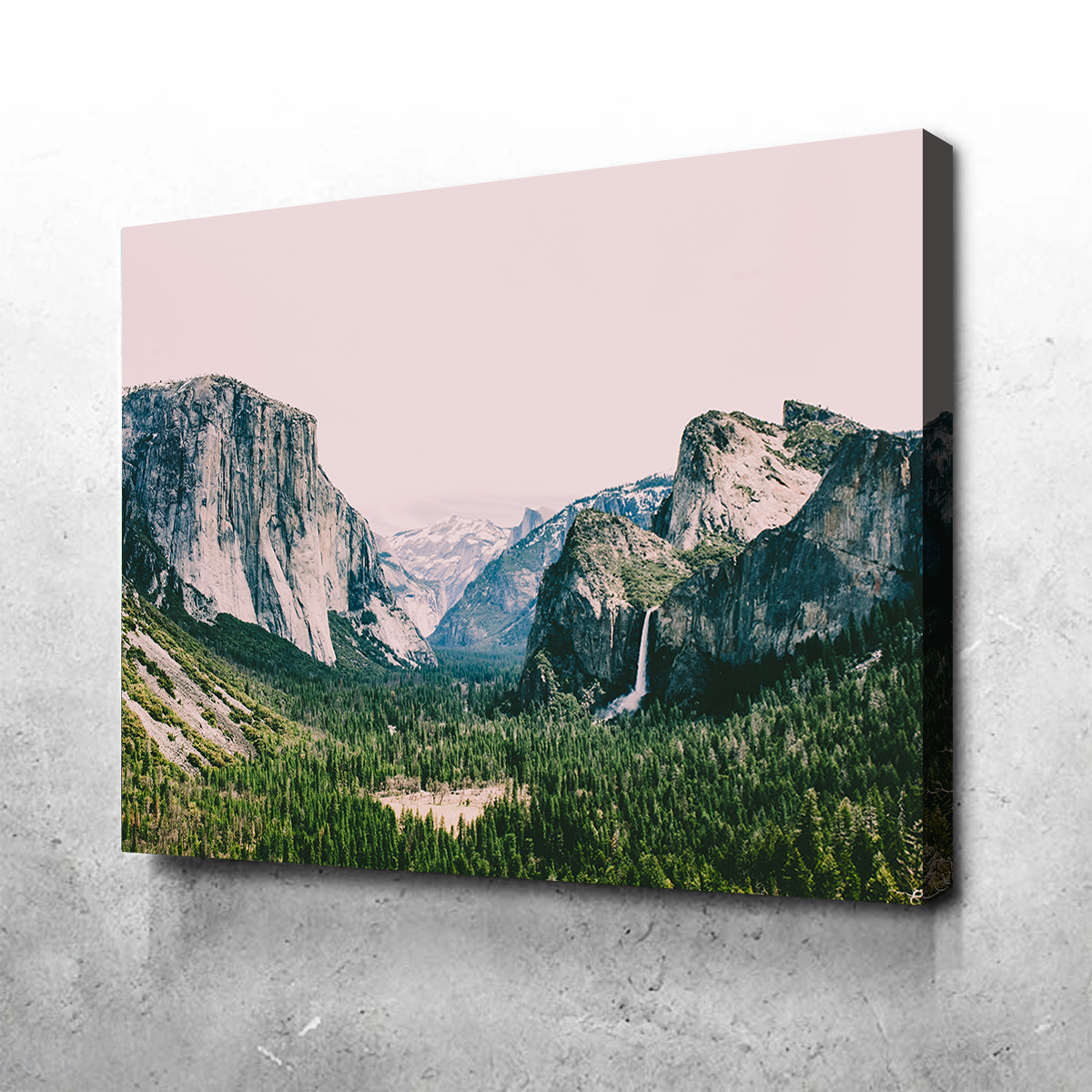 Pink Yosemite Wall Art