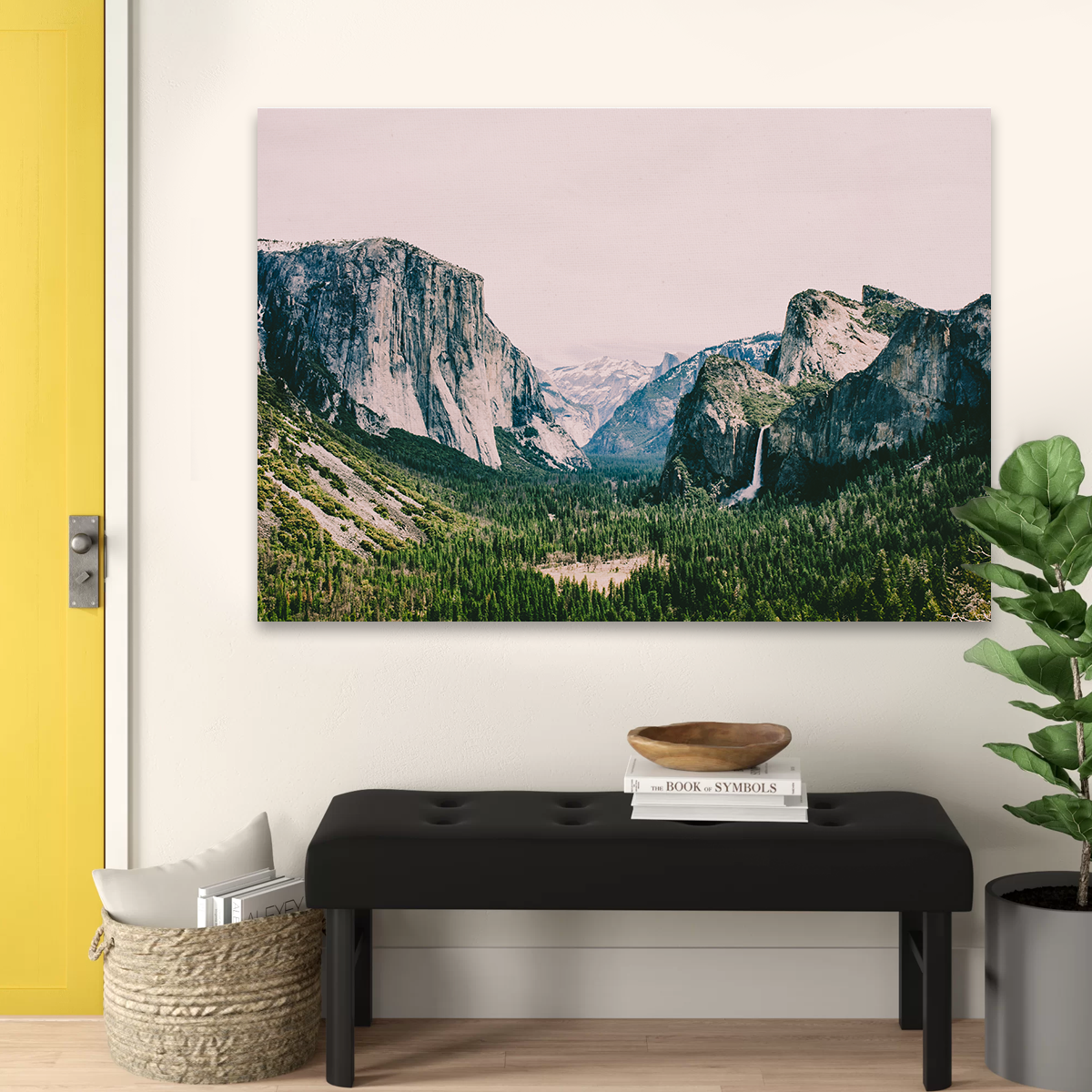 Pink Yosemite Wall Art