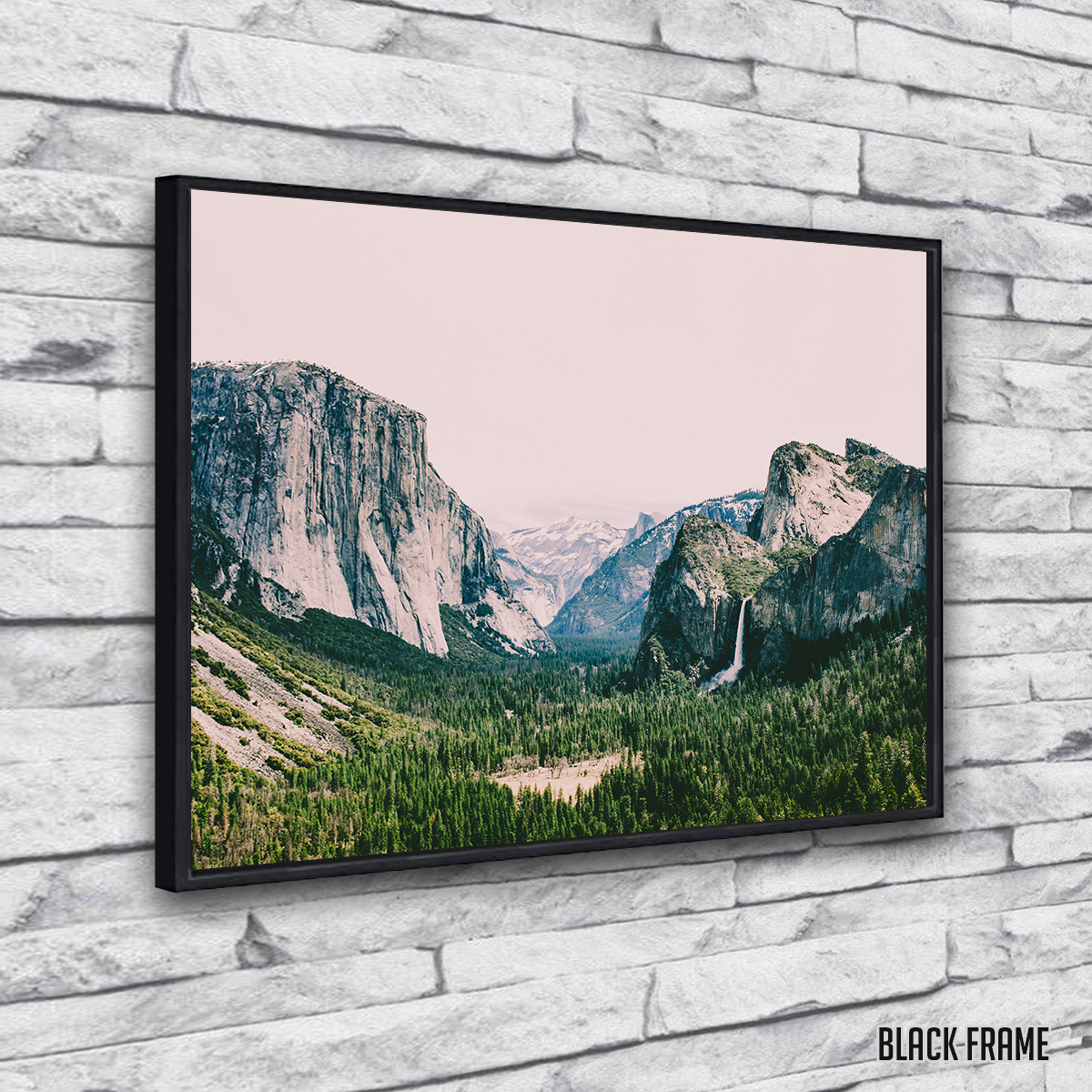 Pink Yosemite Wall Art