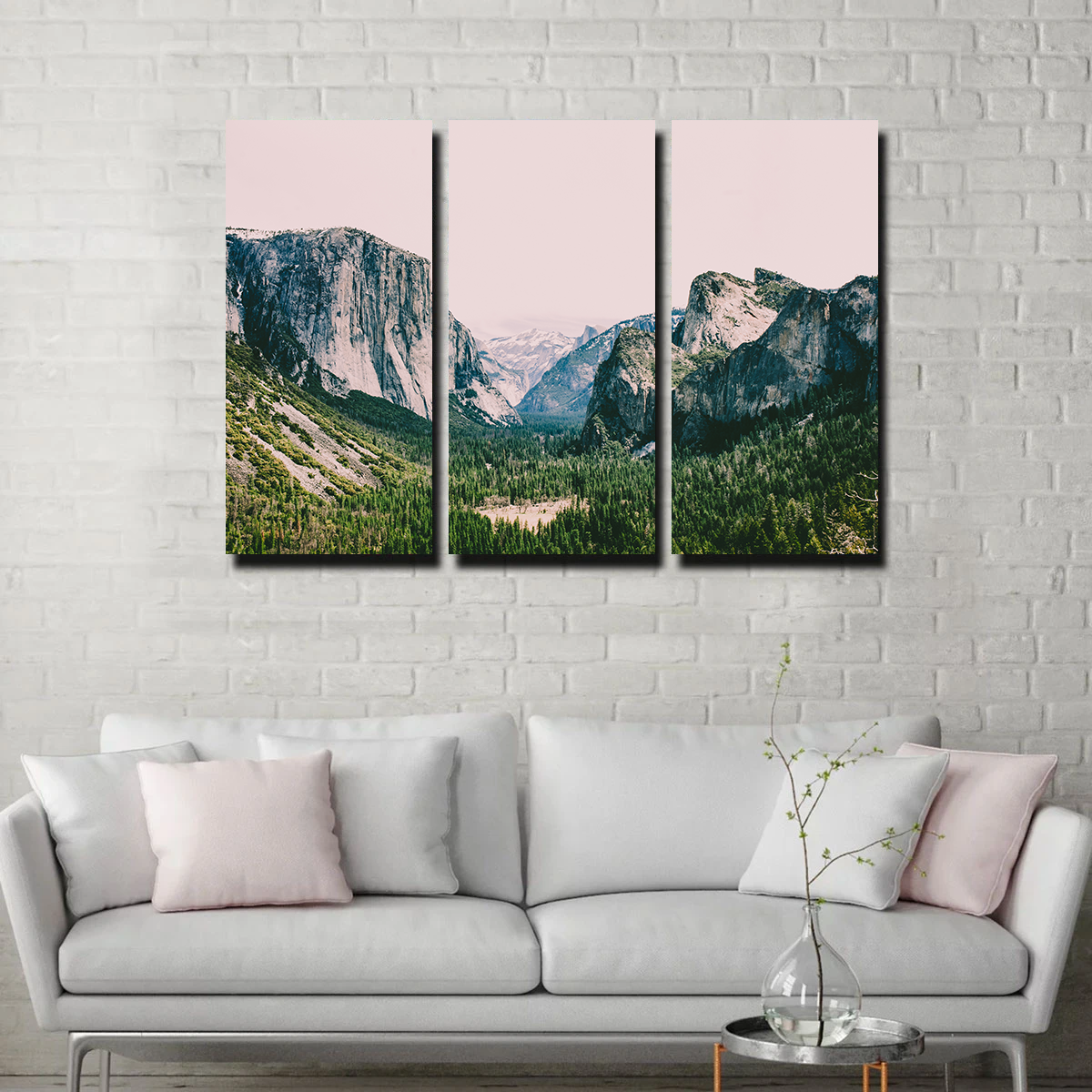 Pink Yosemite Wall Art