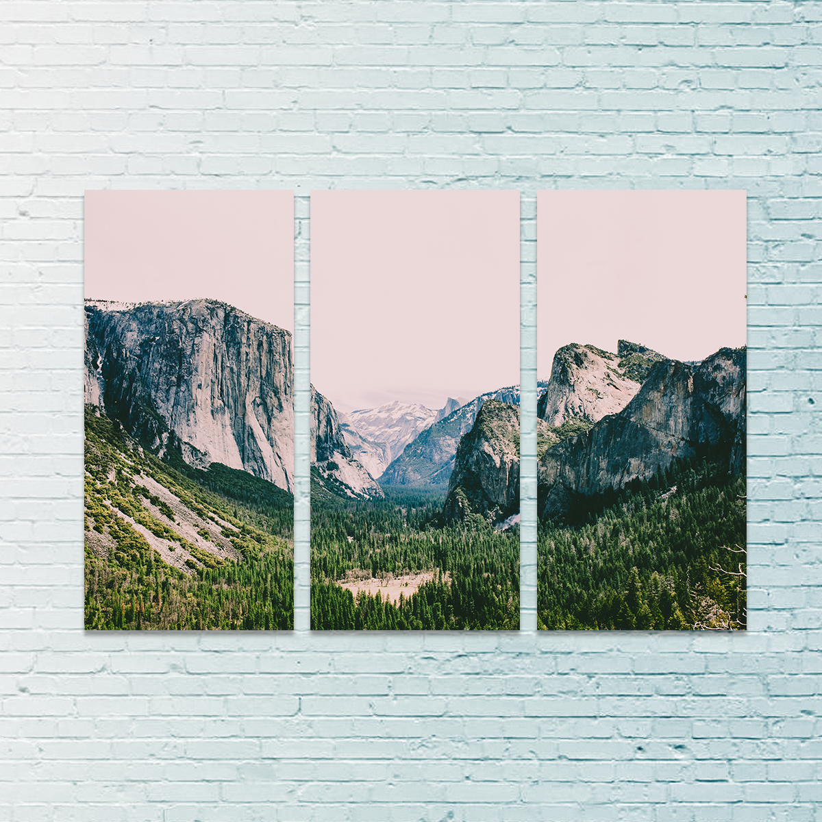Pink Yosemite Wall Art