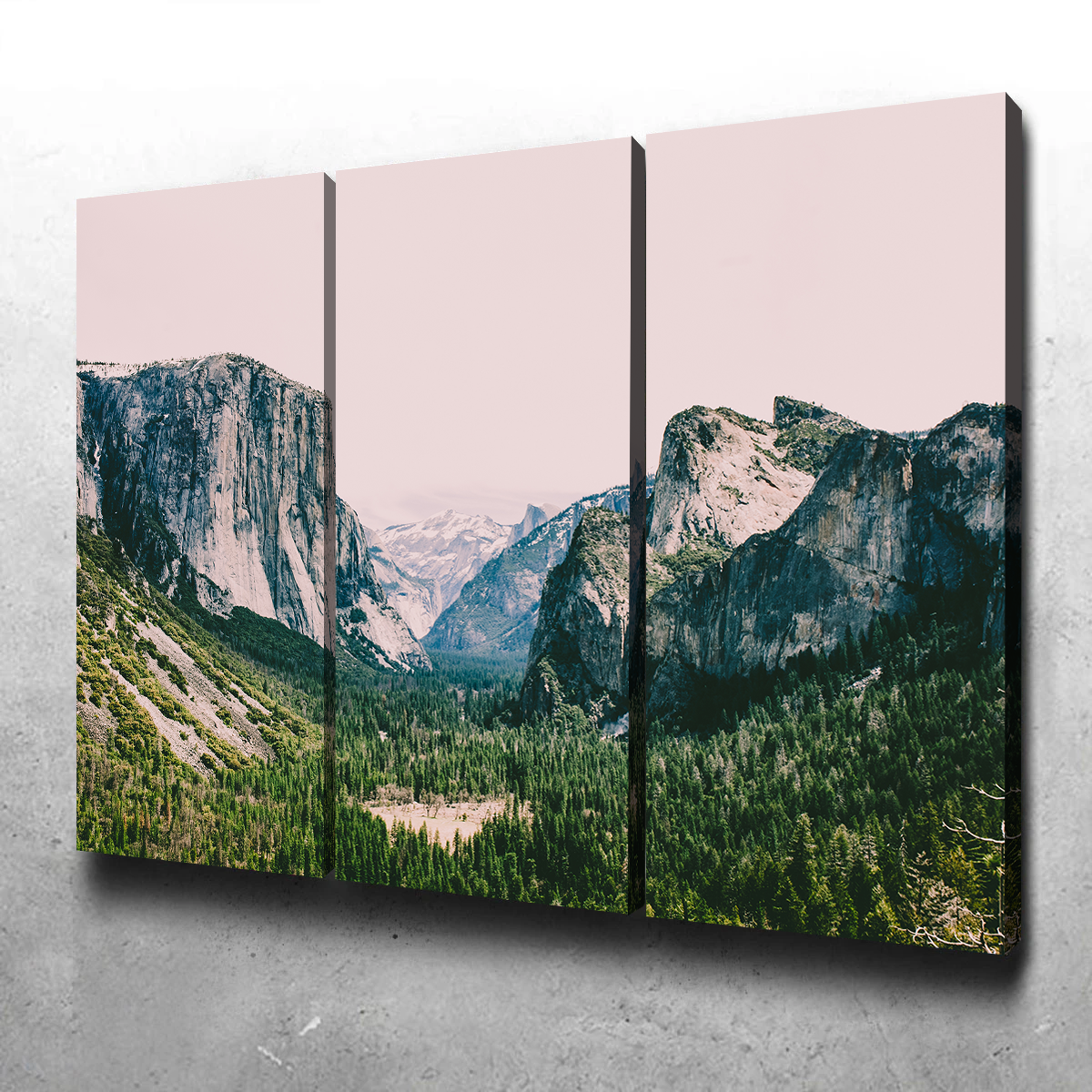 Pink Yosemite Wall Art