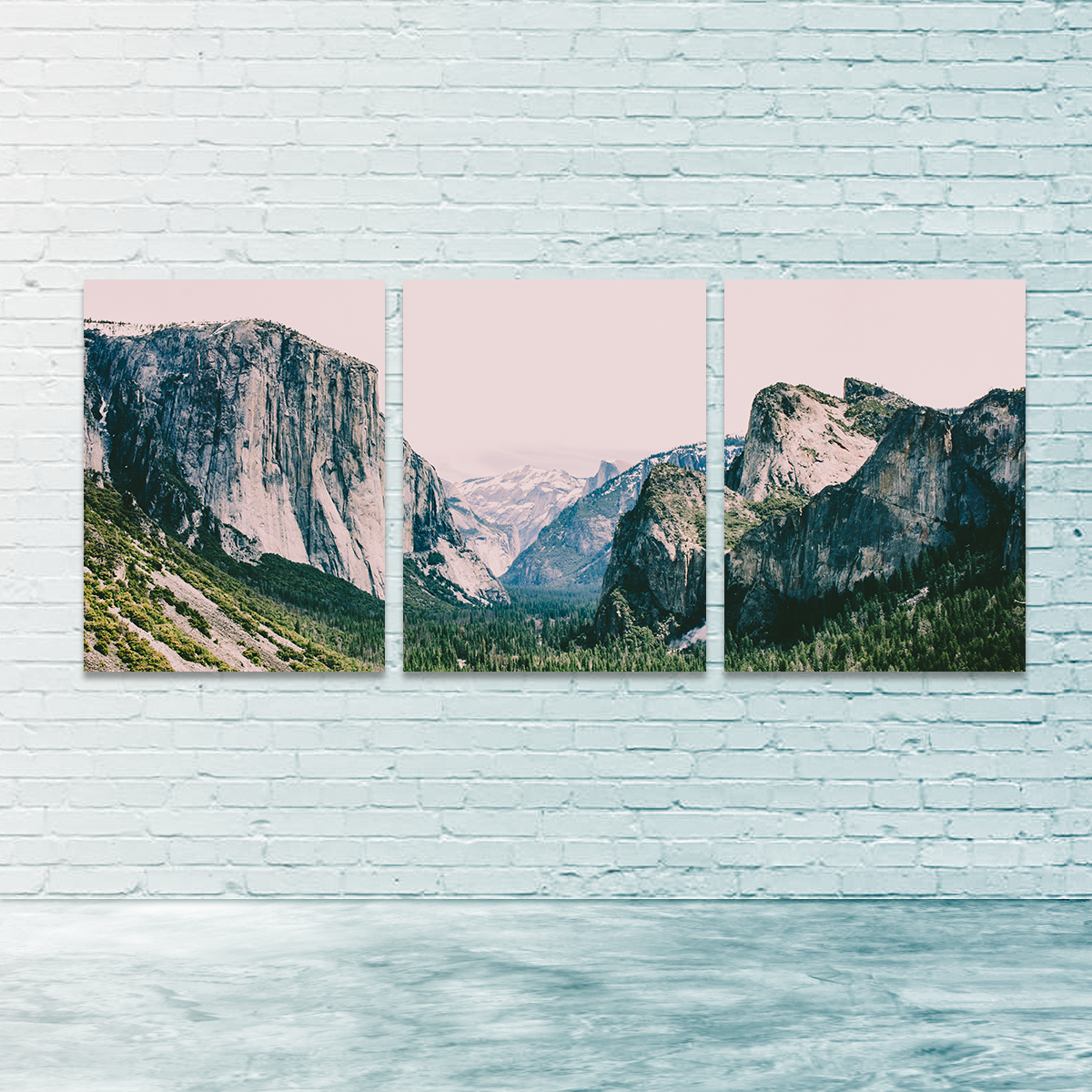 Pink Yosemite Wall Art