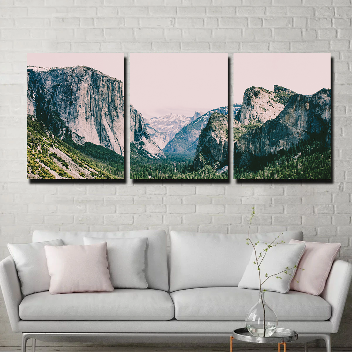 Pink Yosemite Wall Art