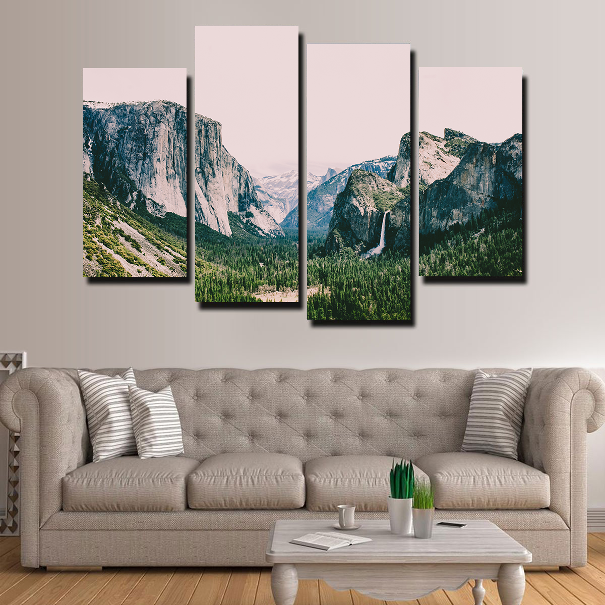 Pink Yosemite Wall Art