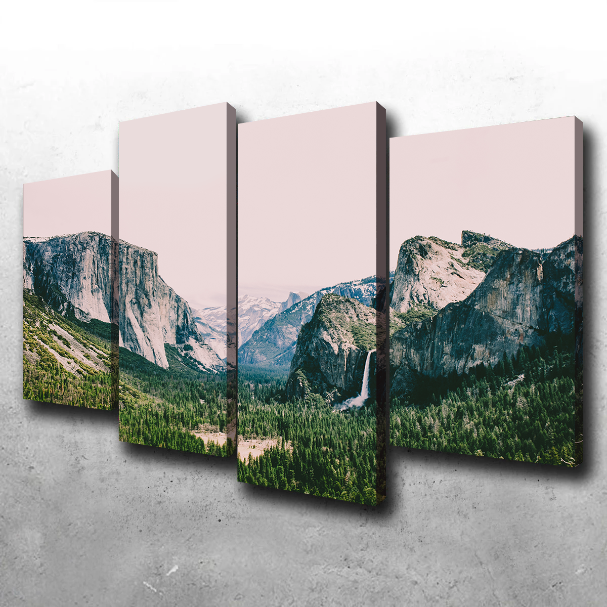 Pink Yosemite Wall Art