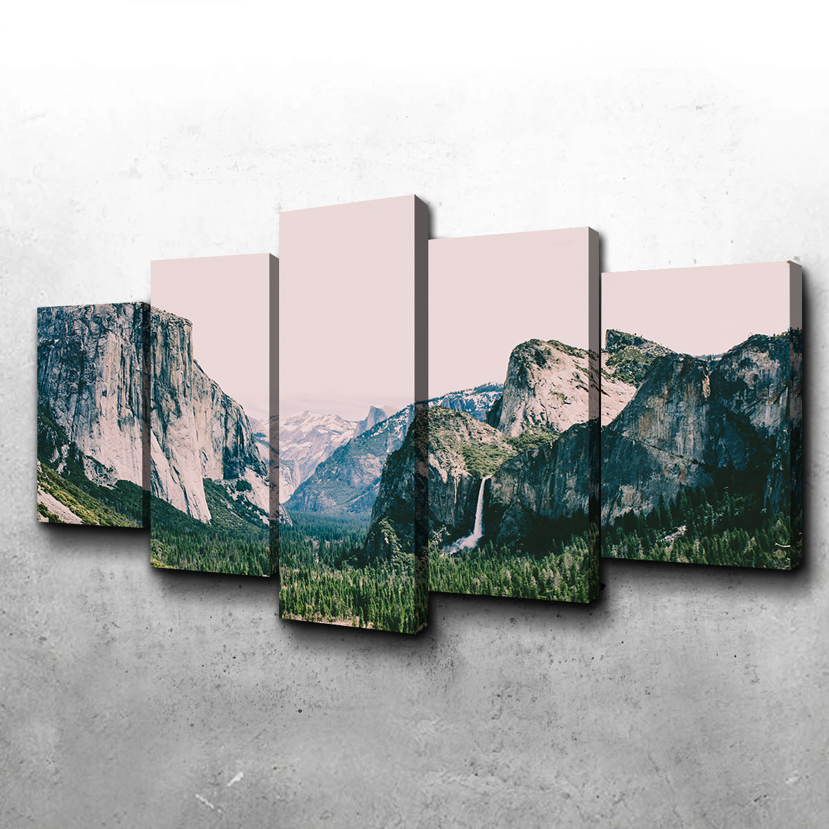 Pink Yosemite Wall Art