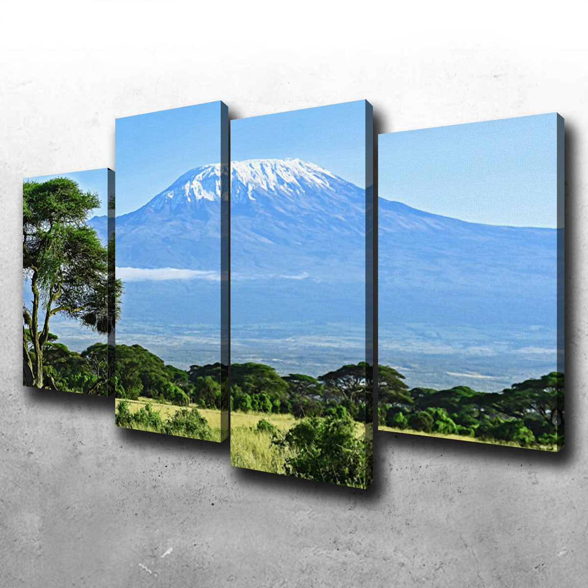 Mount Kilimanjaro Canvas Set