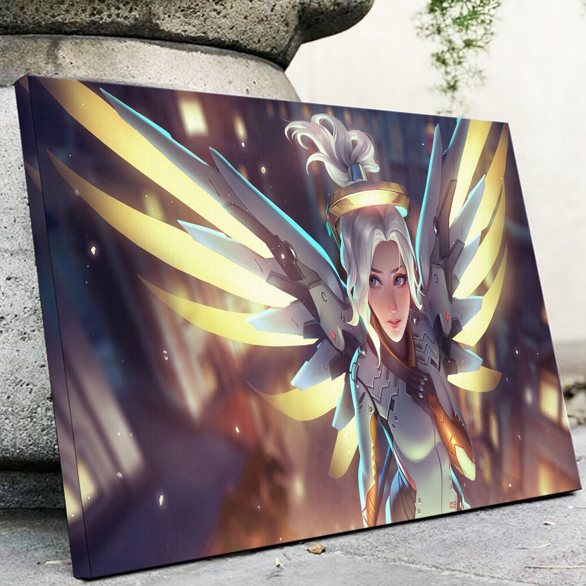 Overwatch Mercy Wall Art