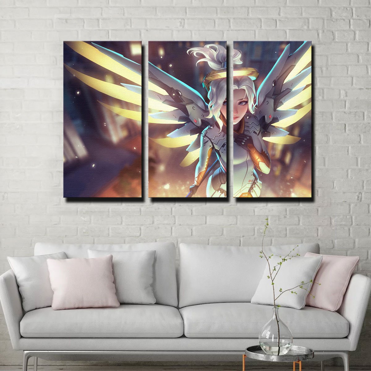 Overwatch Mercy Wall Art