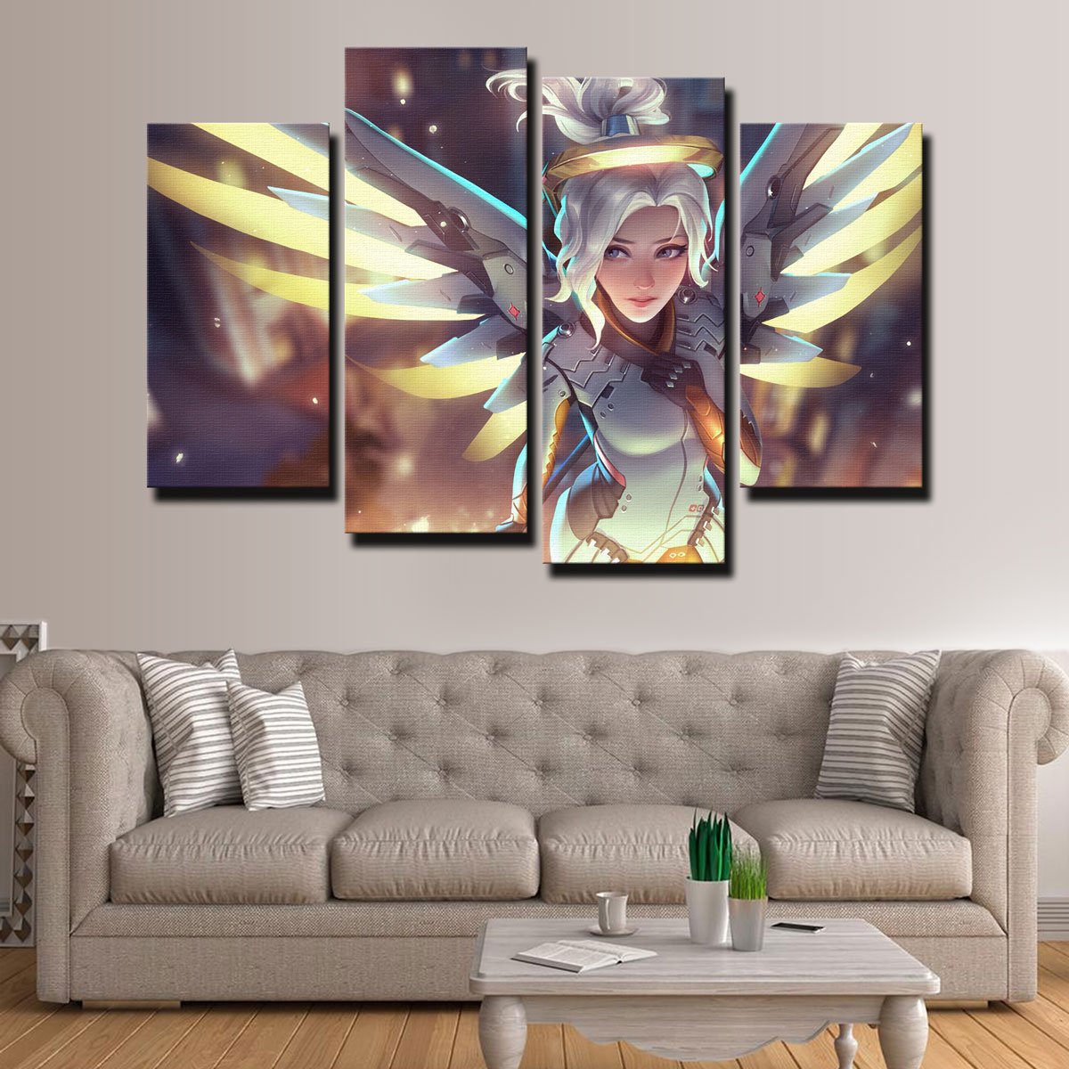 Overwatch Mercy Canvas Set