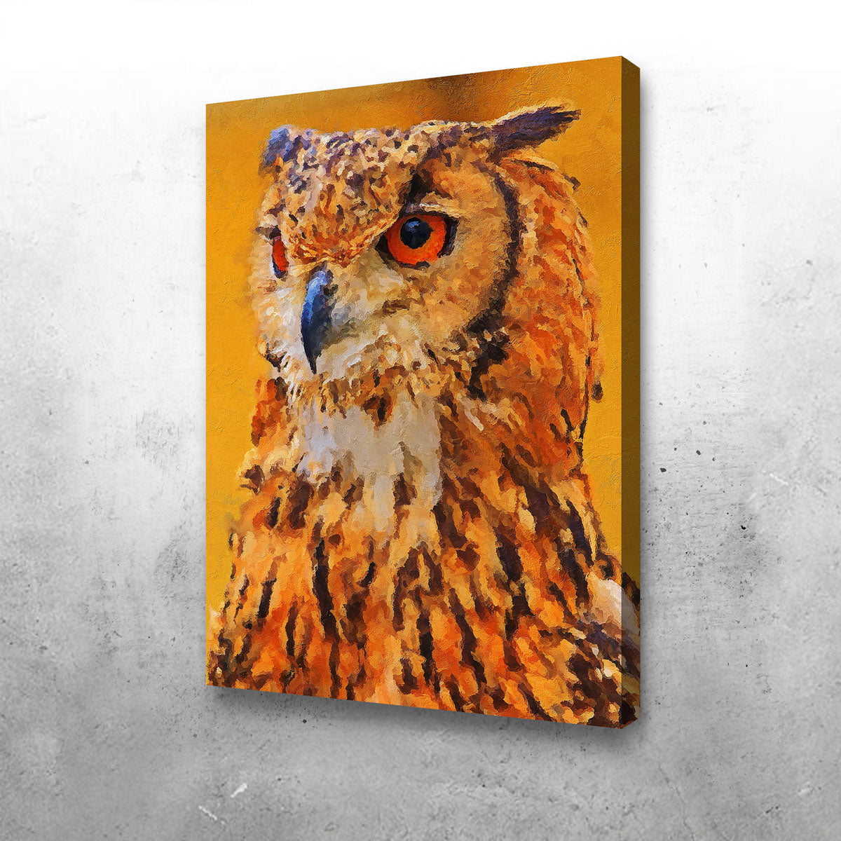 Owl Painting Wall Art