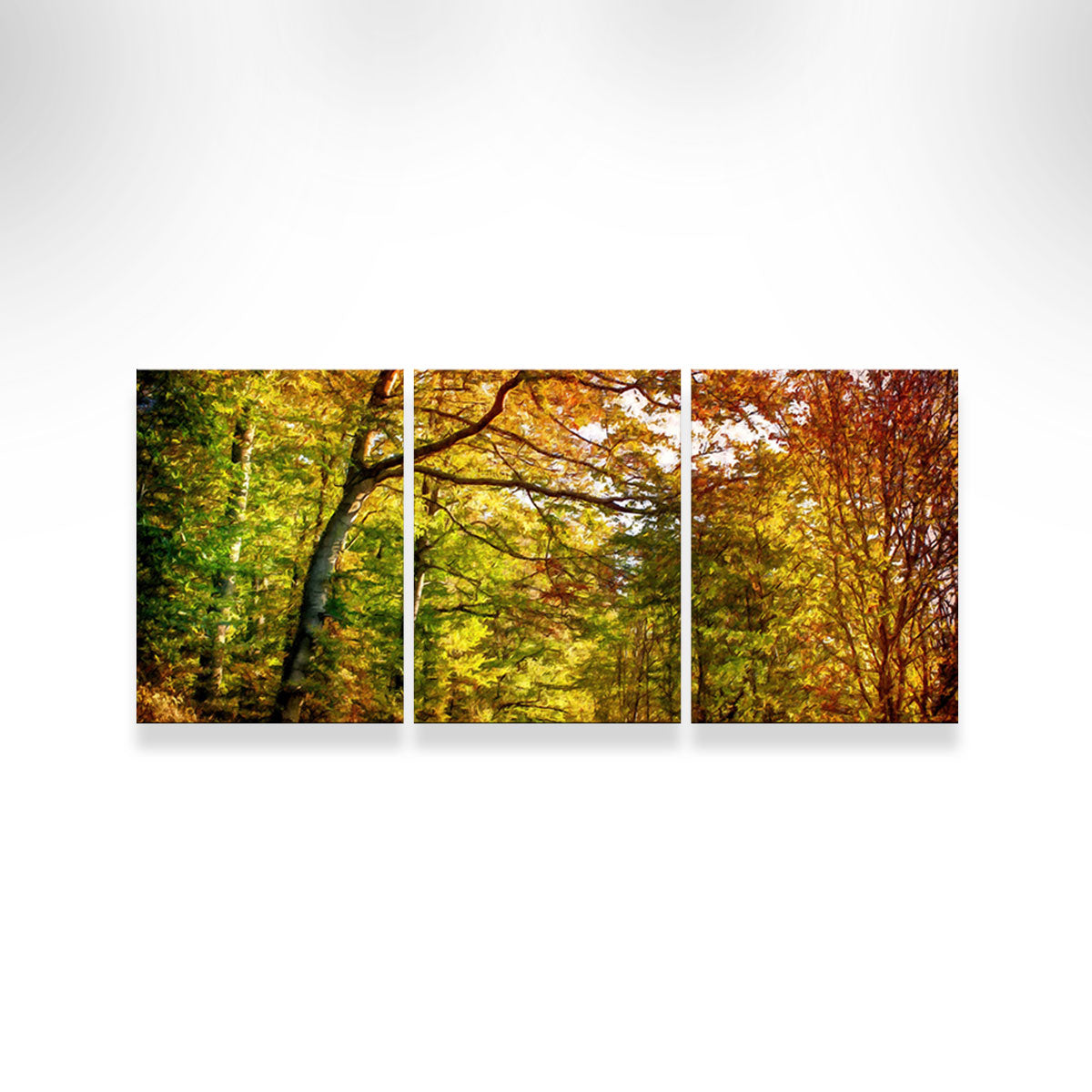 Pathway Through Autumn Leaves – Legendary Wall Art