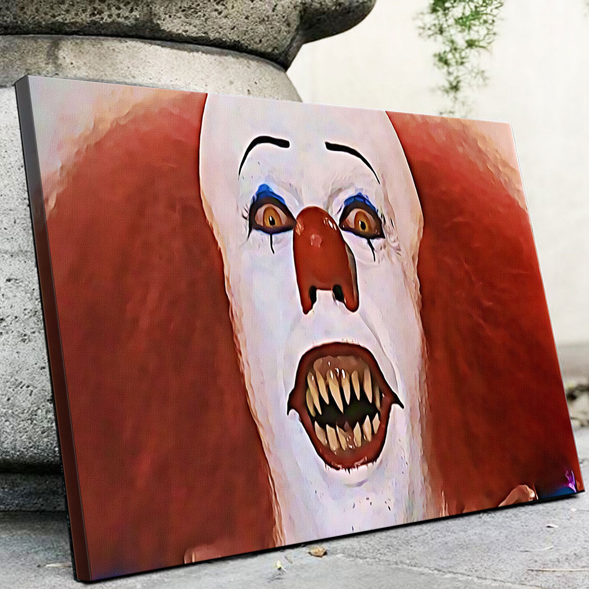 Pennywise Closeup Canvas Set