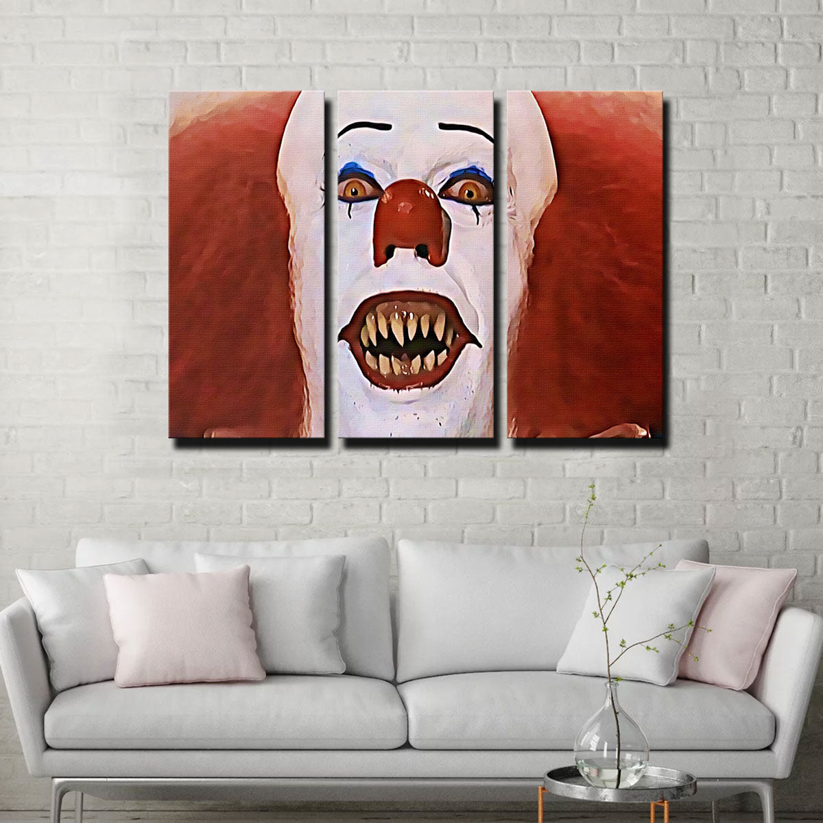Pennywise Closeup Wall Art
