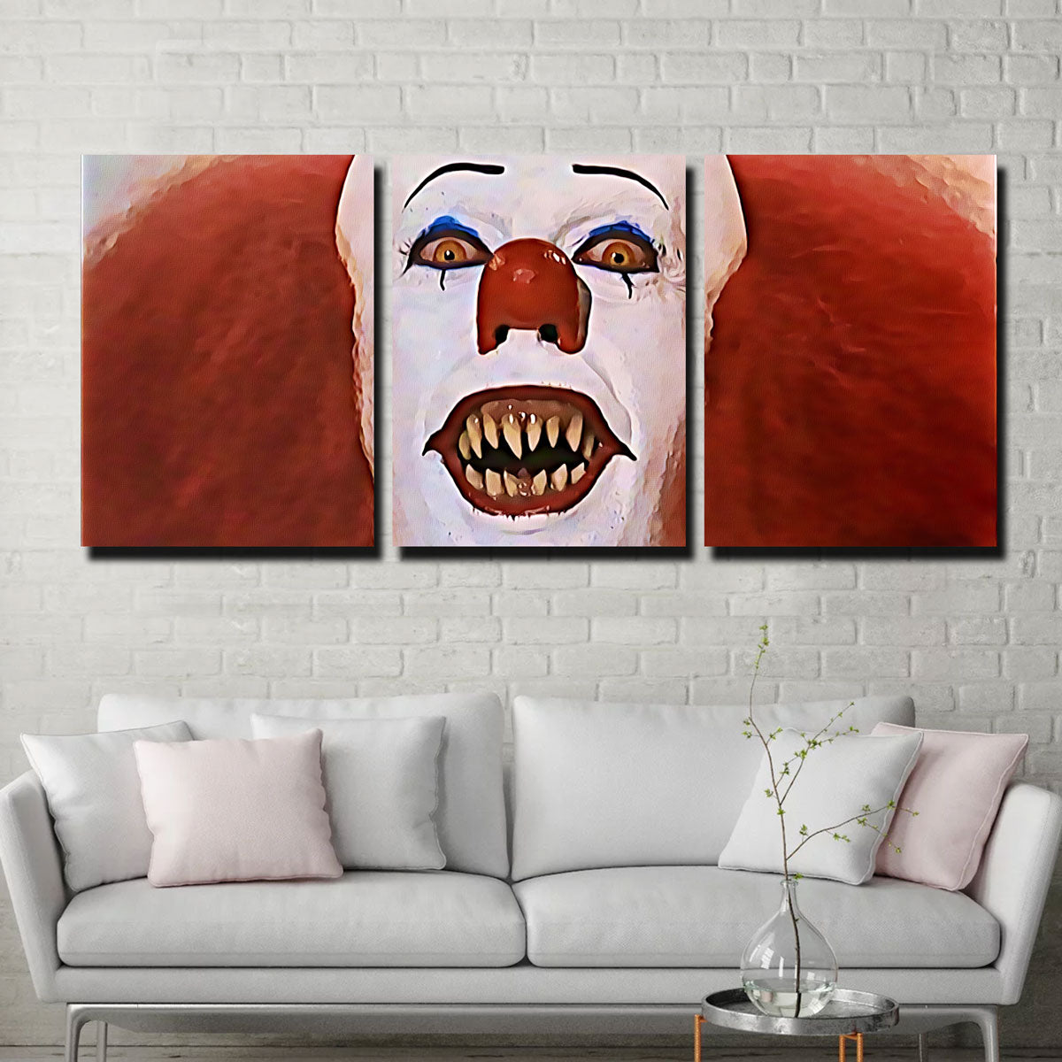 Pennywise Closeup Wall Art