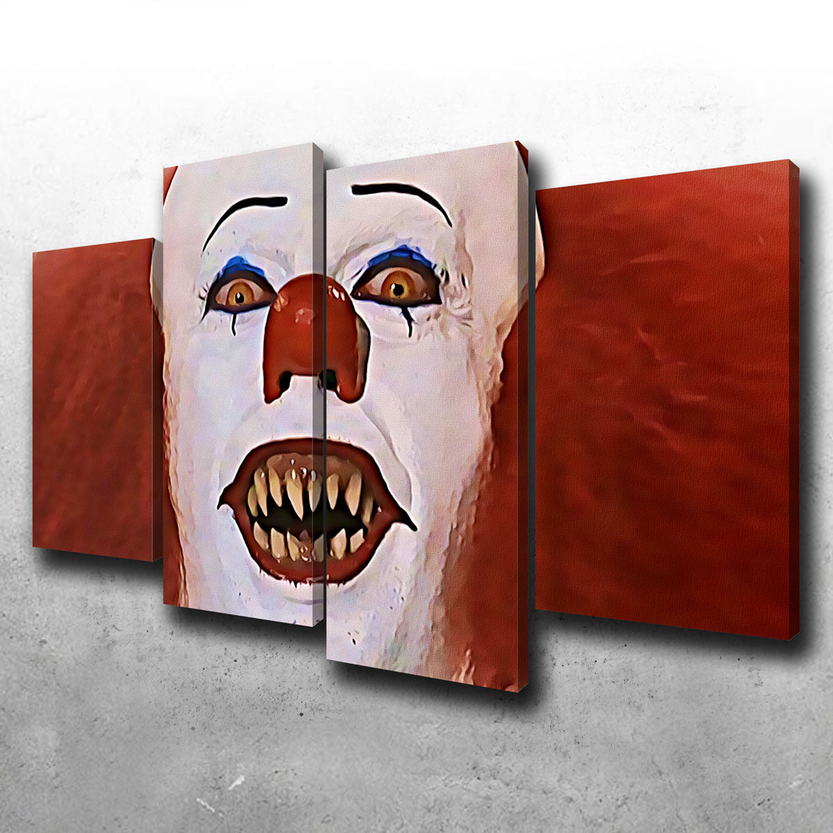 Pennywise Closeup Canvas Set