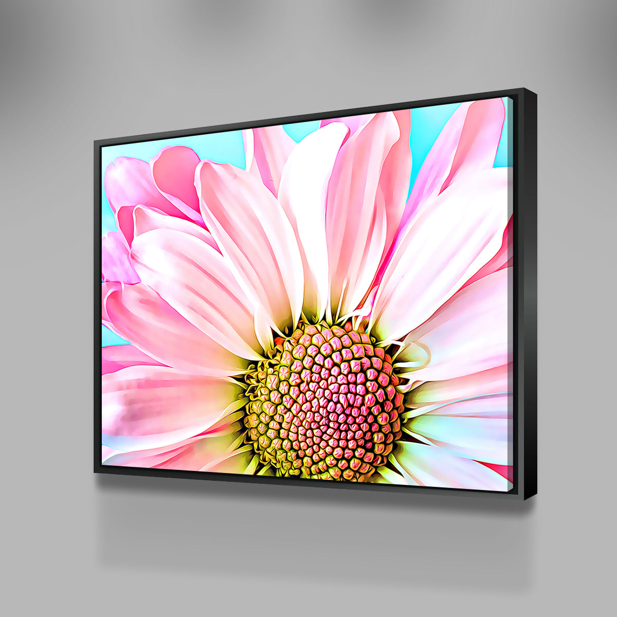 Pink Dahlia Wall Art