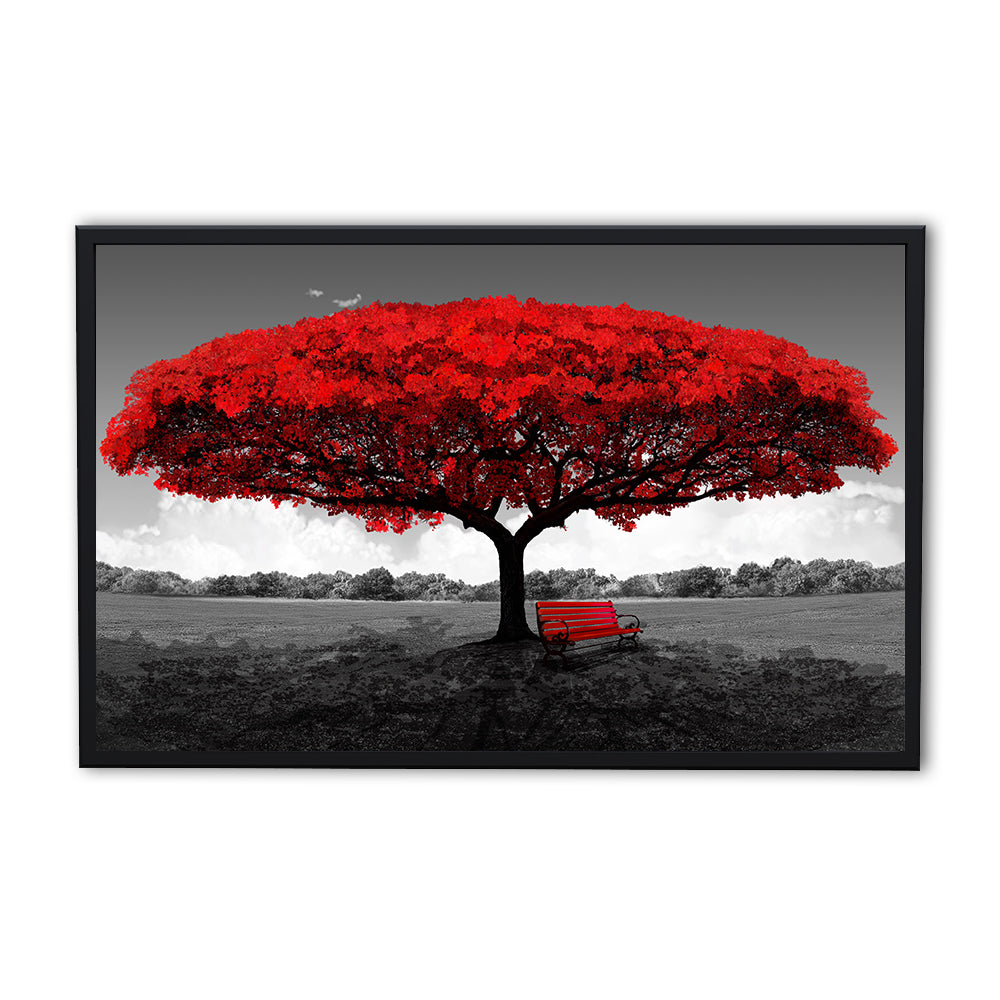 Red Tree Panoramic