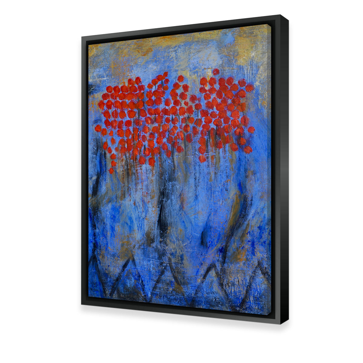 Red Flowers Wall Art