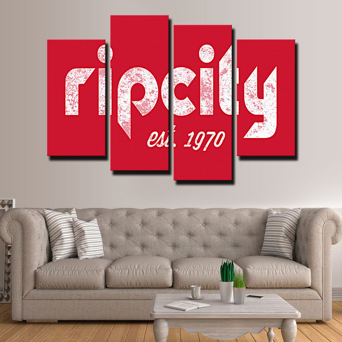 Rip City Canvas Set