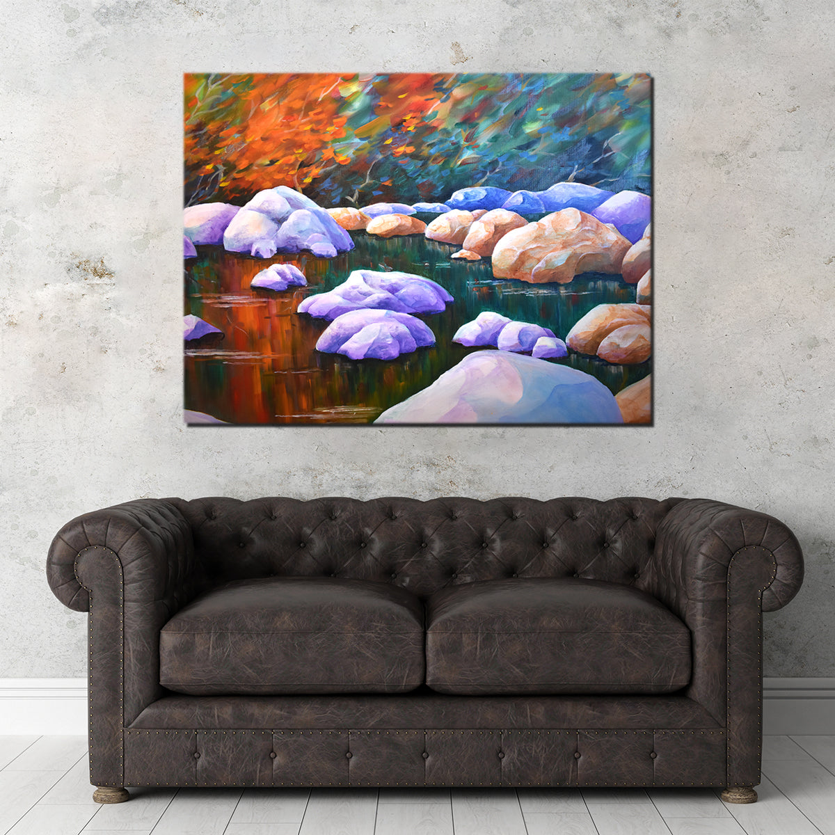 River's Quiet Moment Wall Art