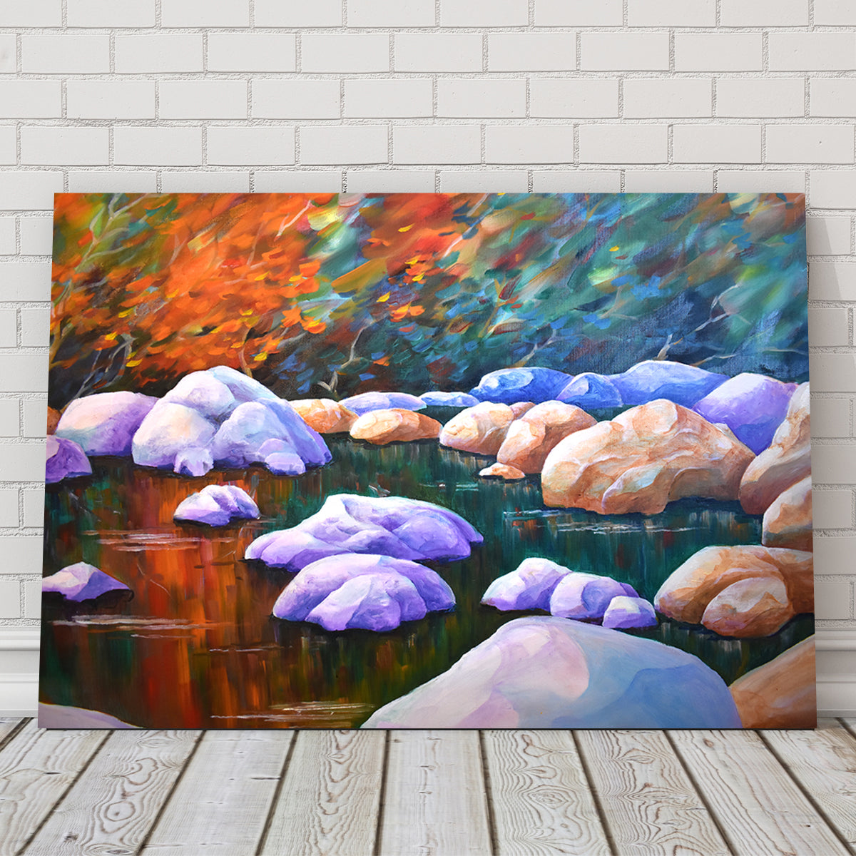 River's Quiet Moment Wall Art