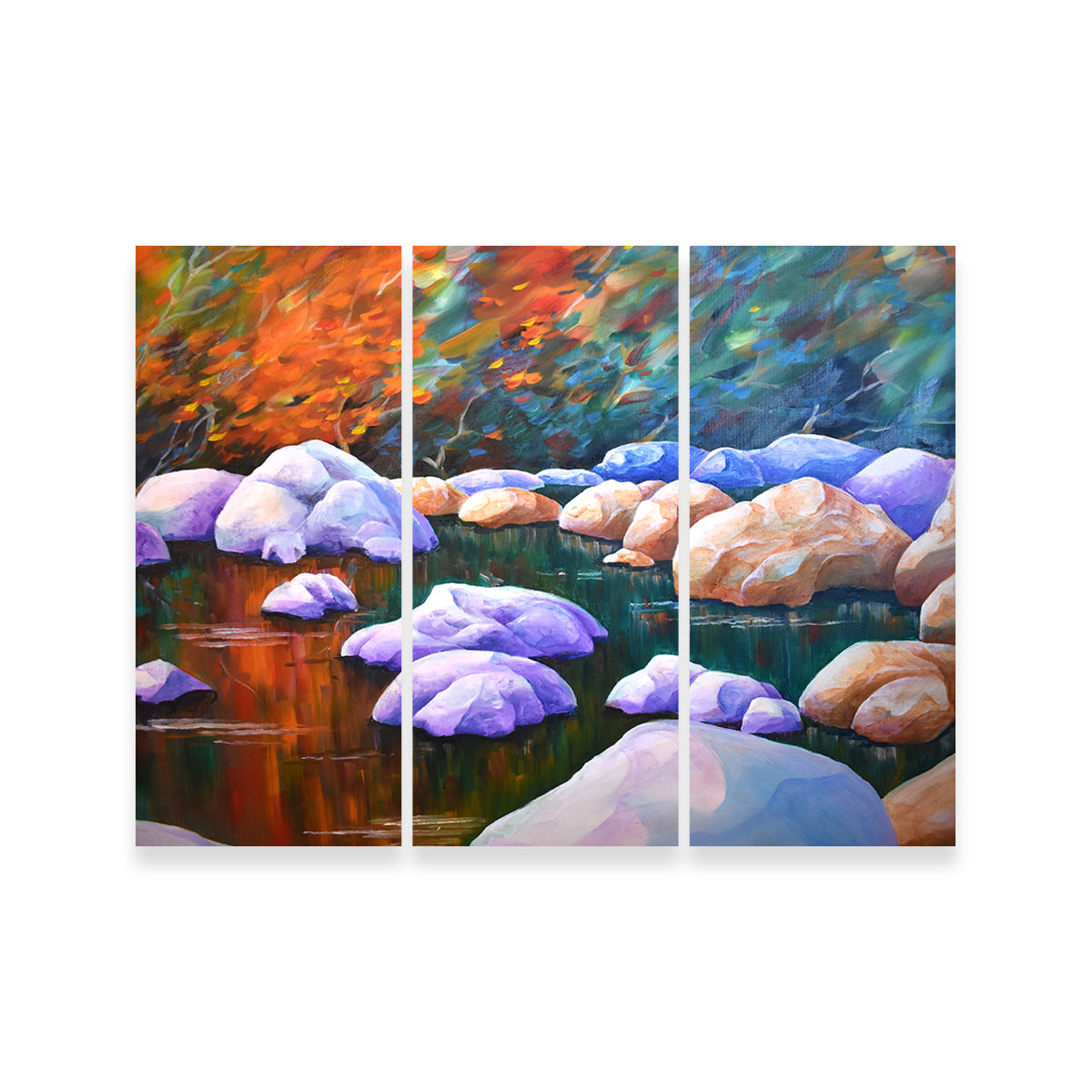 River's Quiet Moment Wall Art