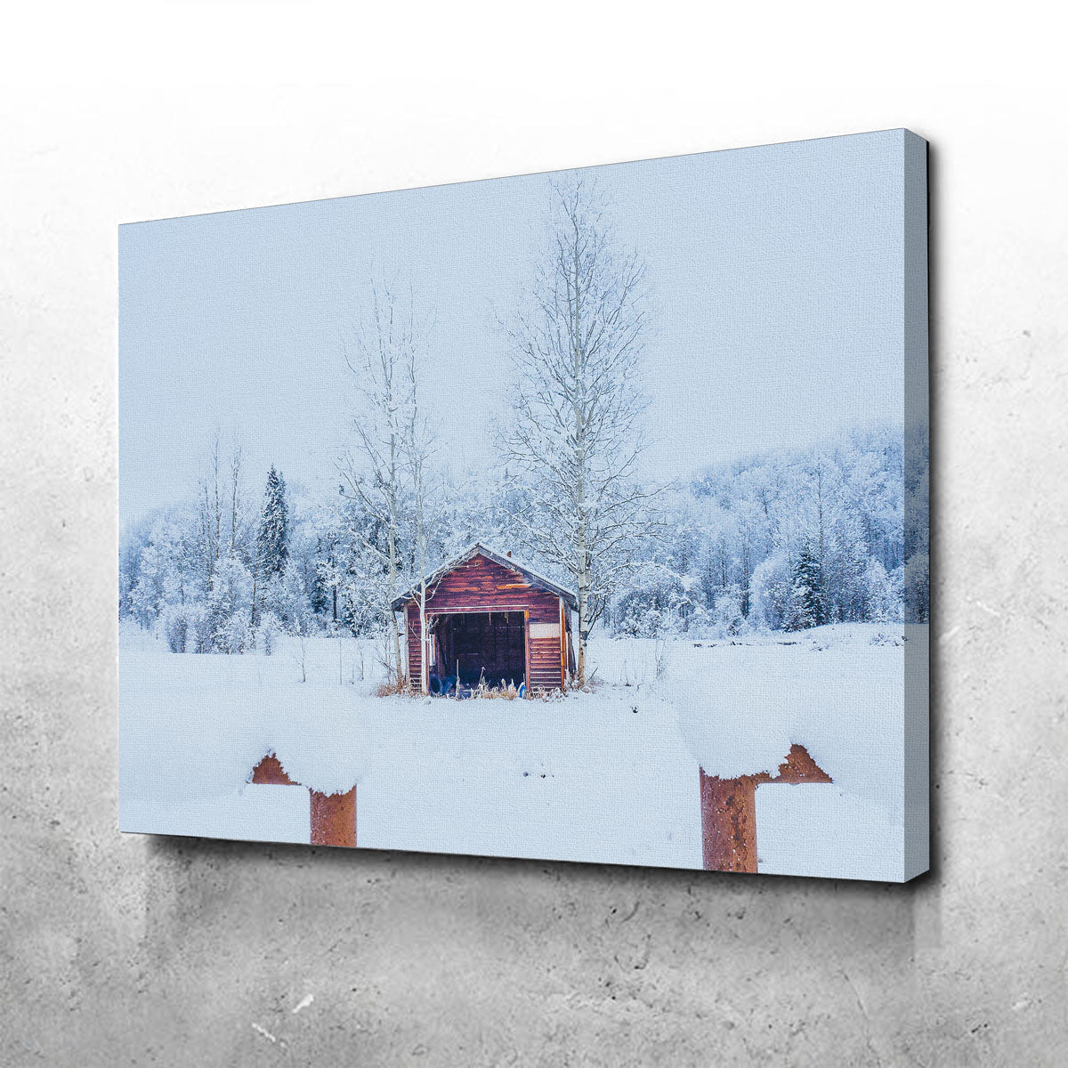 Abandoned Shed Wall Art