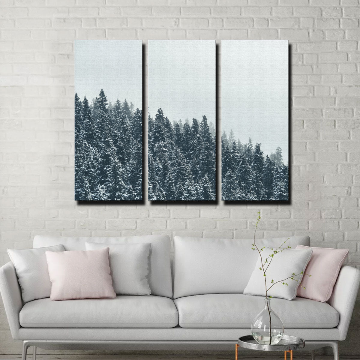 Fading Pines Wall Art