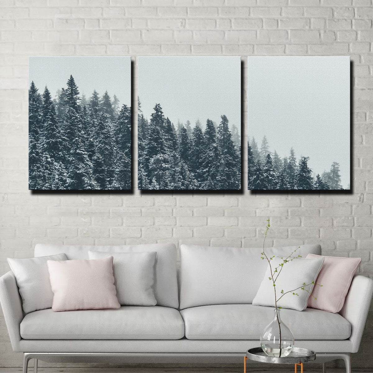 Fading Pines Wall Art