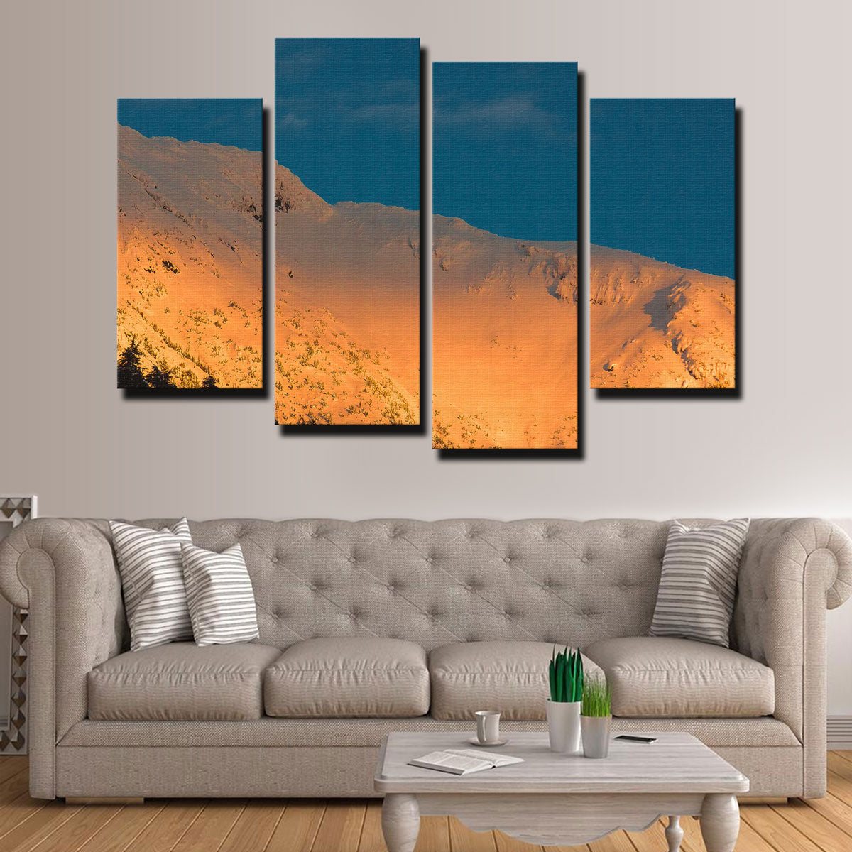 Gold Crest Wall Art