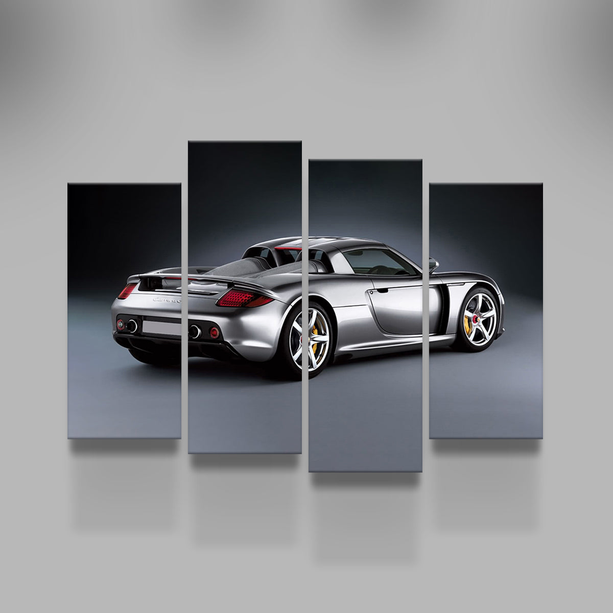Silver Porsche Carrera GT Canvas Set