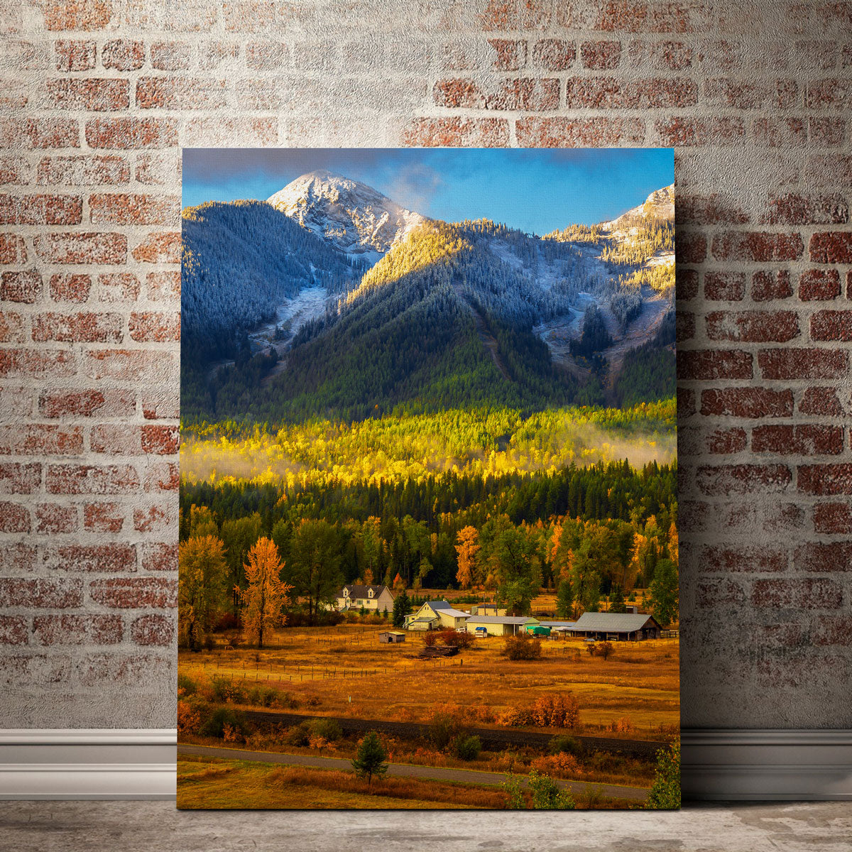 Ski Hill Wall Art