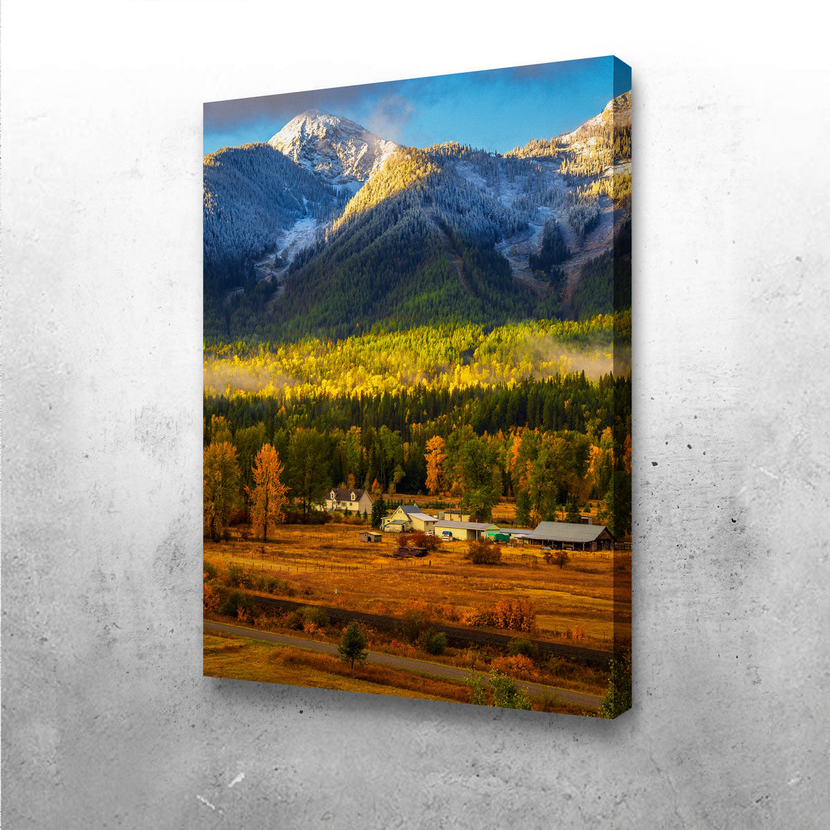 Ski Hill Wall Art